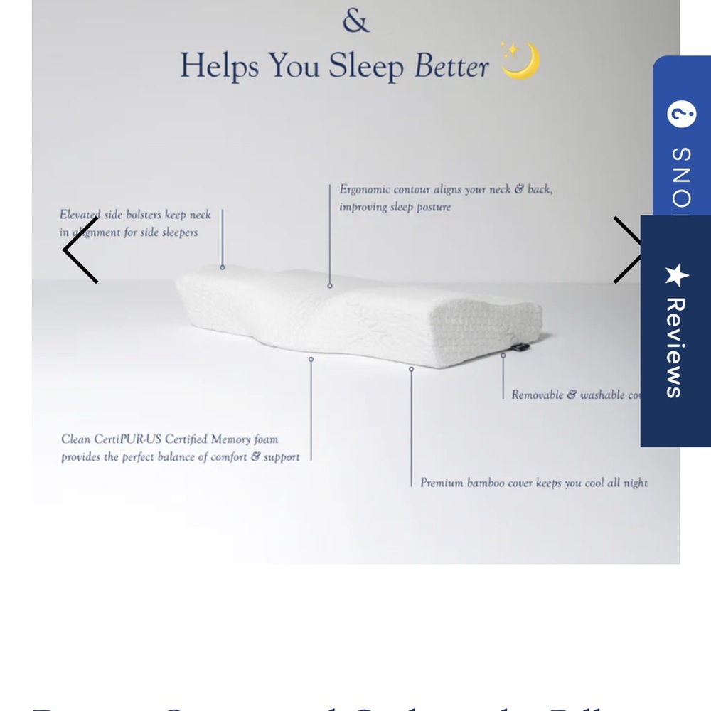 White Plush Supportive Pillow Bedding